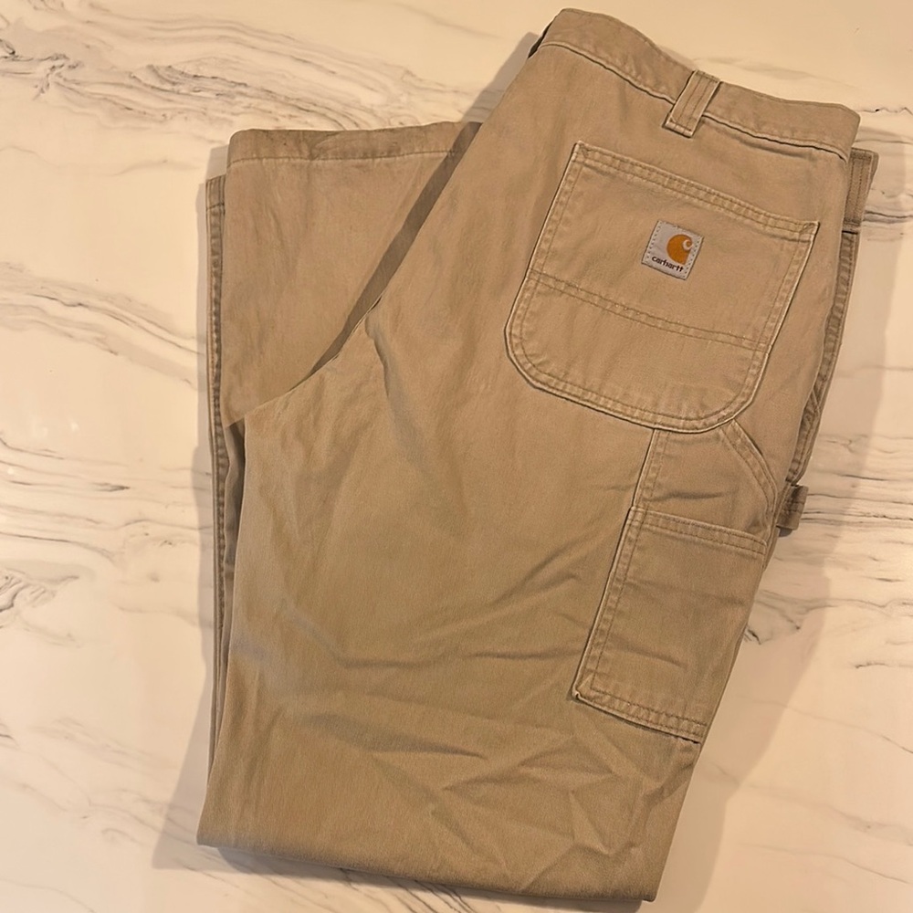 Carhartt Men's Tan Work Pants